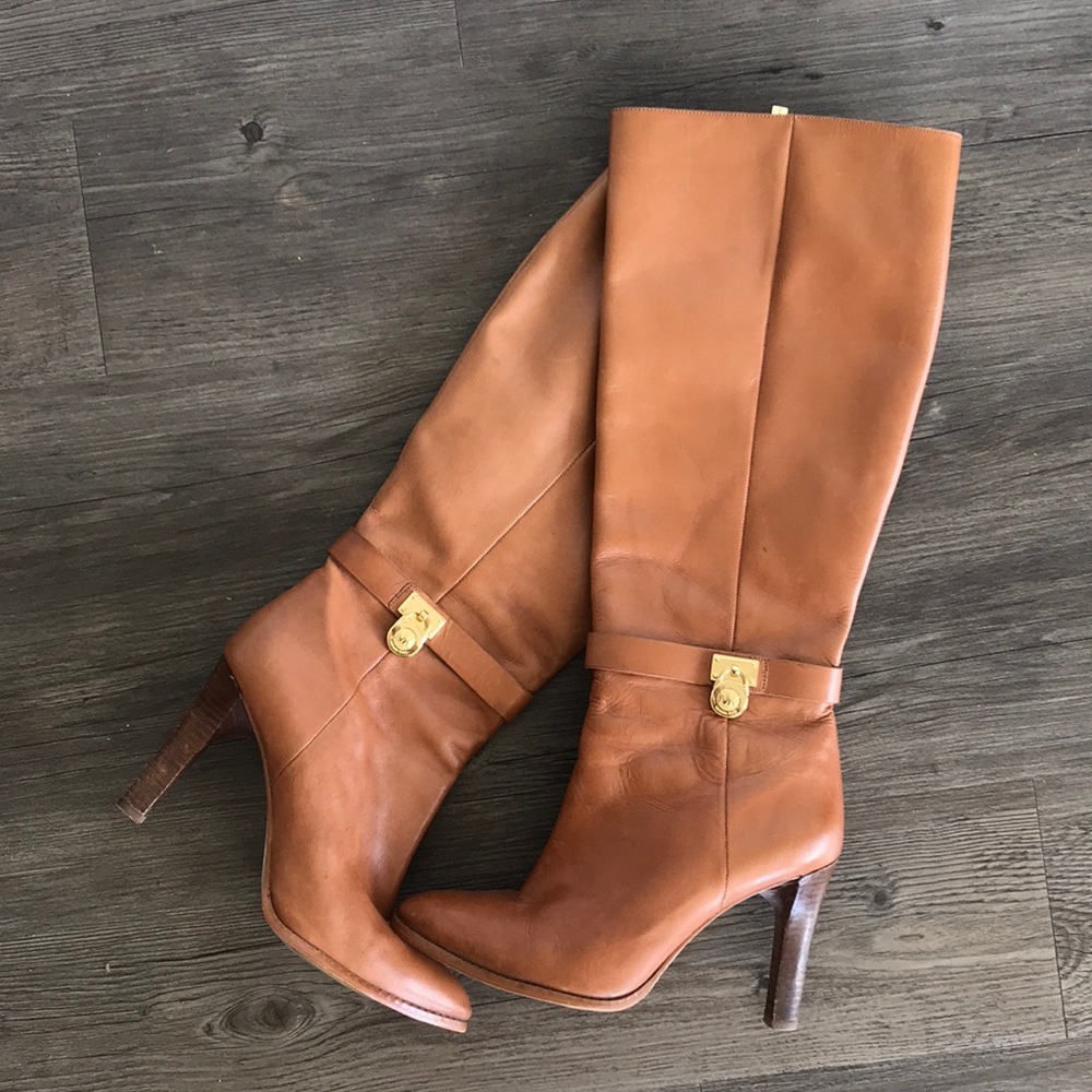 Michael Kors Tall Leather Boots